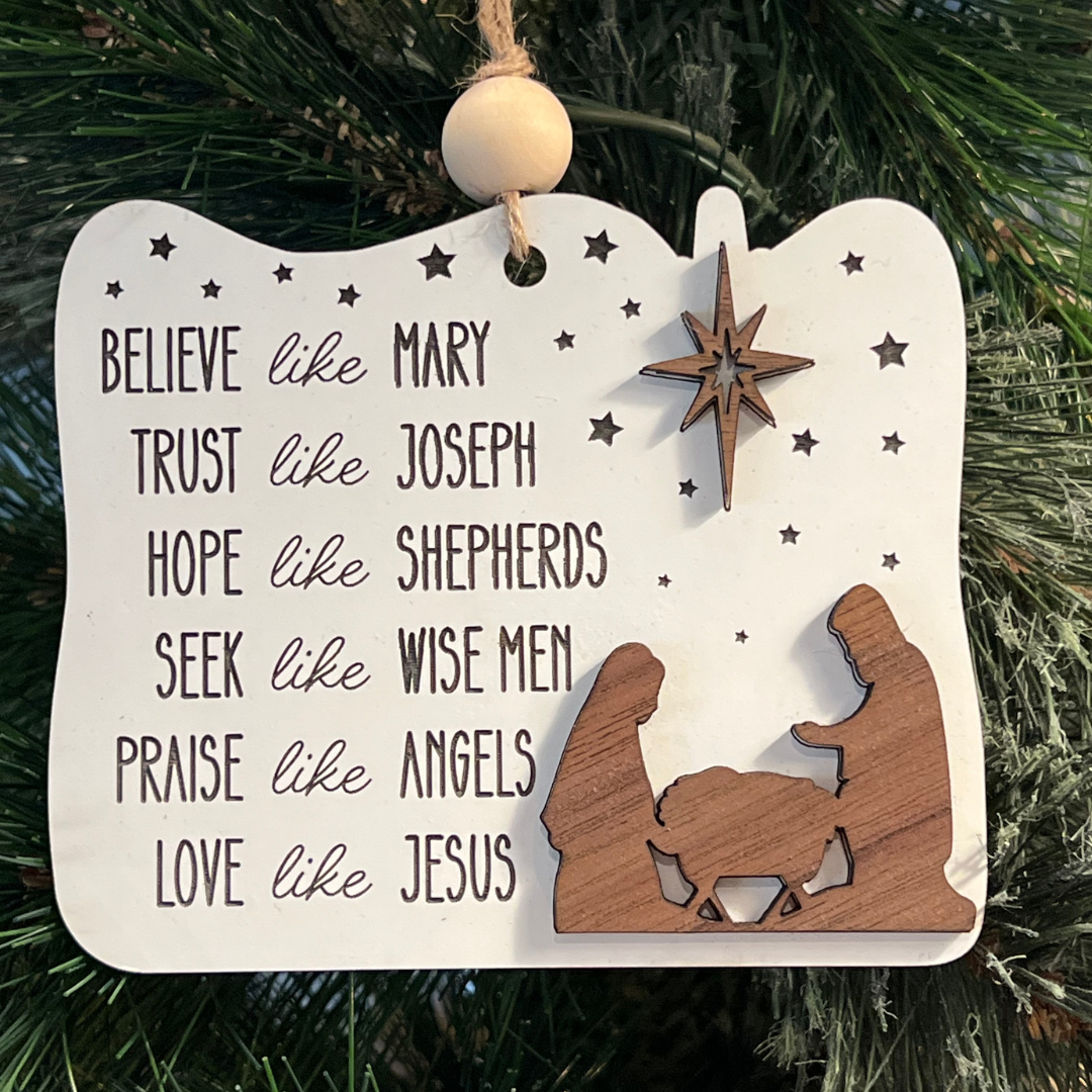 Love Like Jesus Ornament