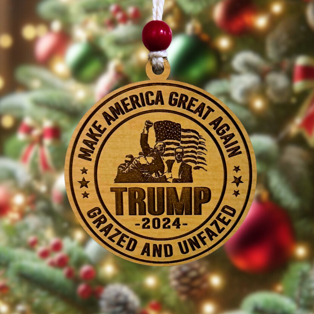 Make America Great Again | Grazed and Unfazed Ornament