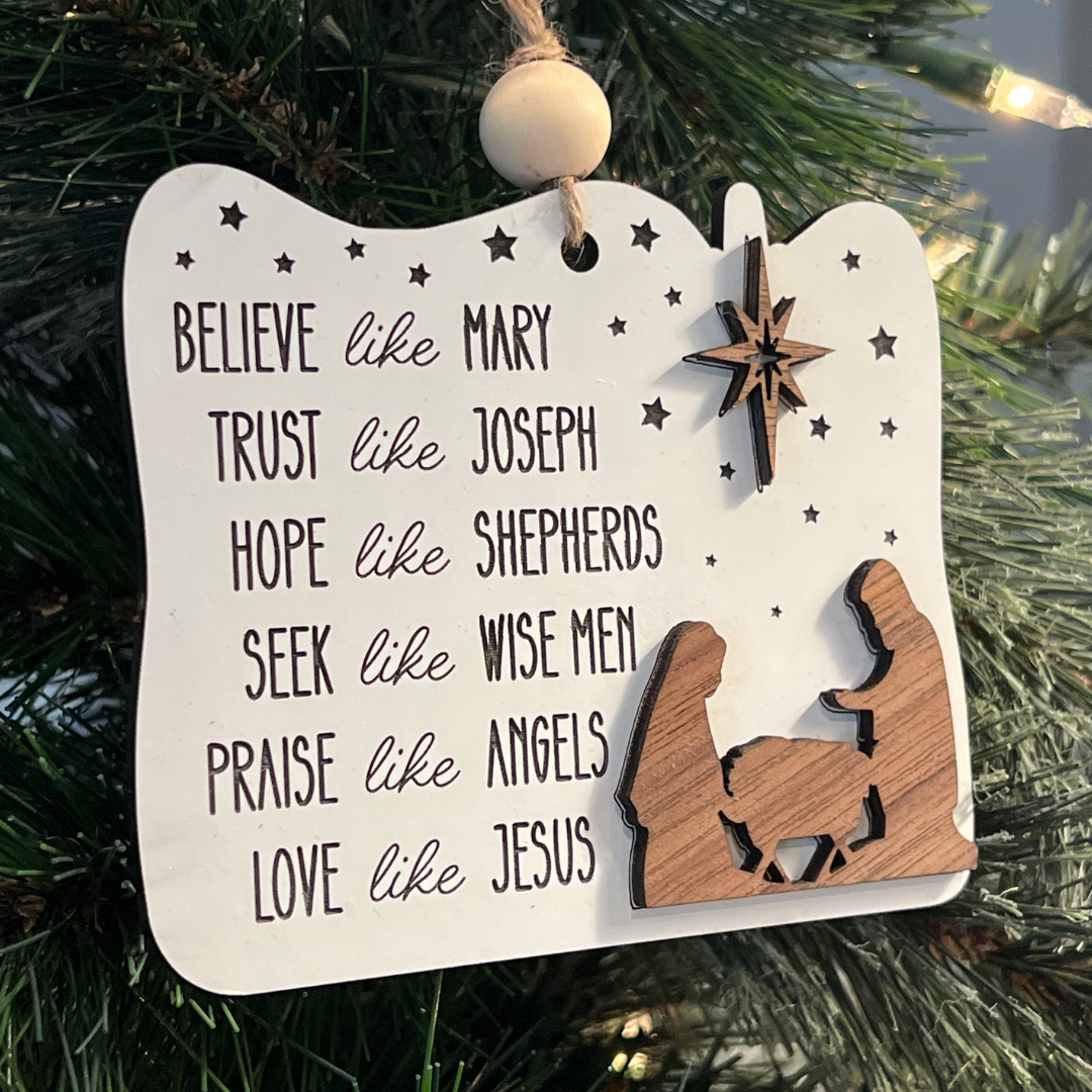 Love Like Jesus Ornament