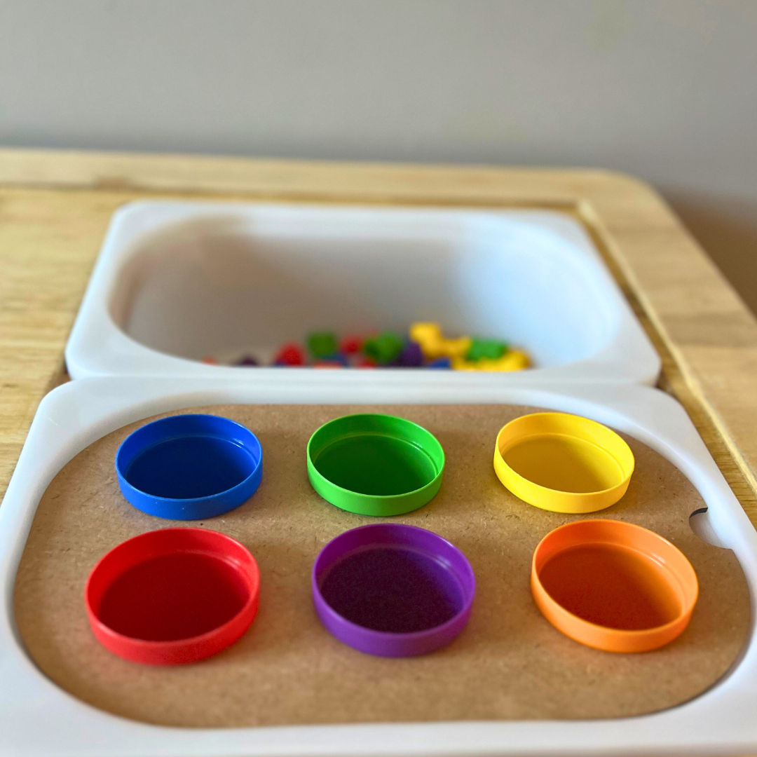 Sorting and Counting Bear + Cups Lid Set