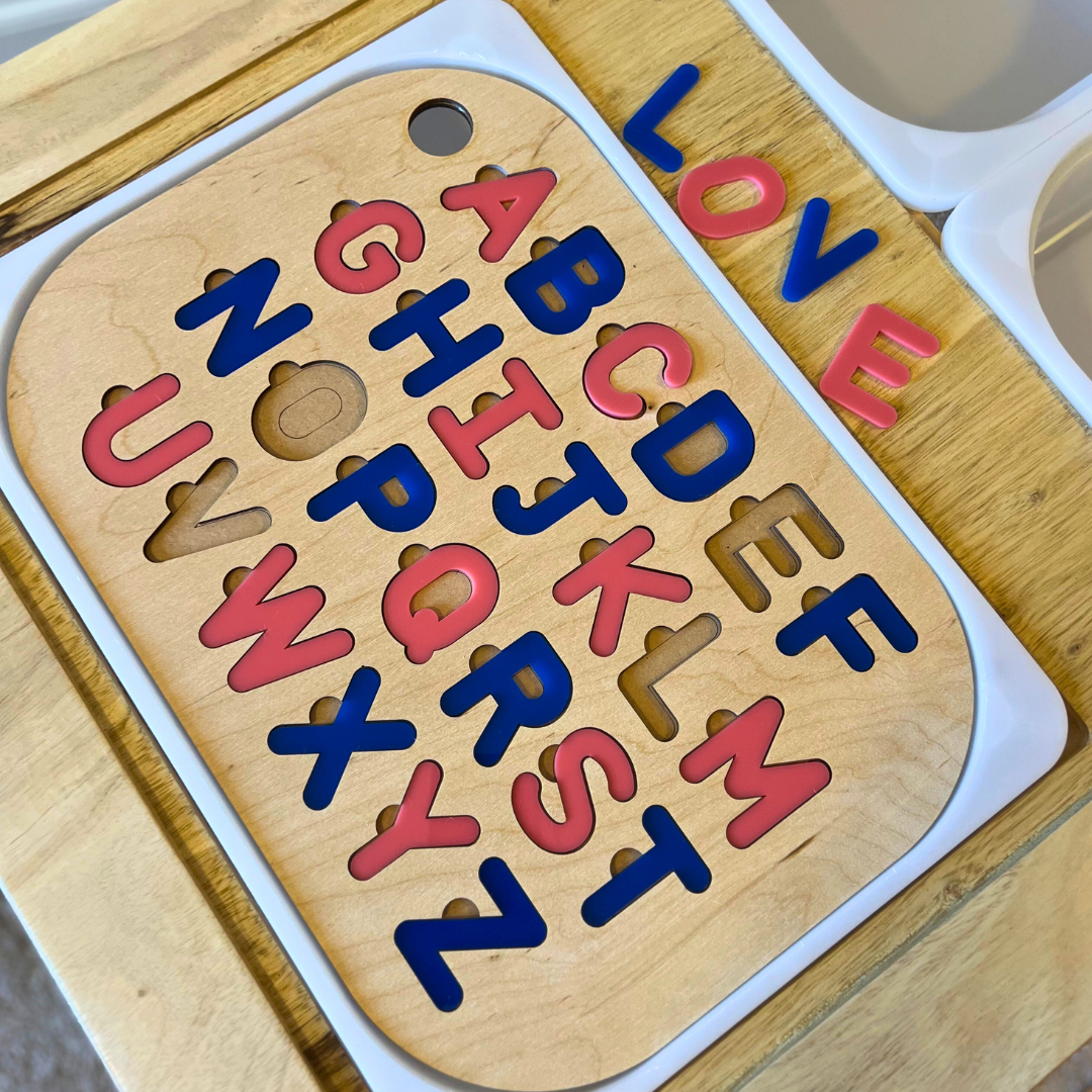 Alphabet Puzzle Lid Insert