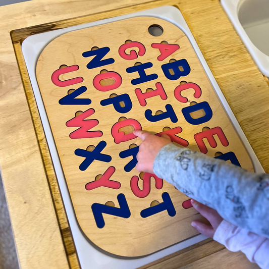 Alphabet Puzzle Lid Insert