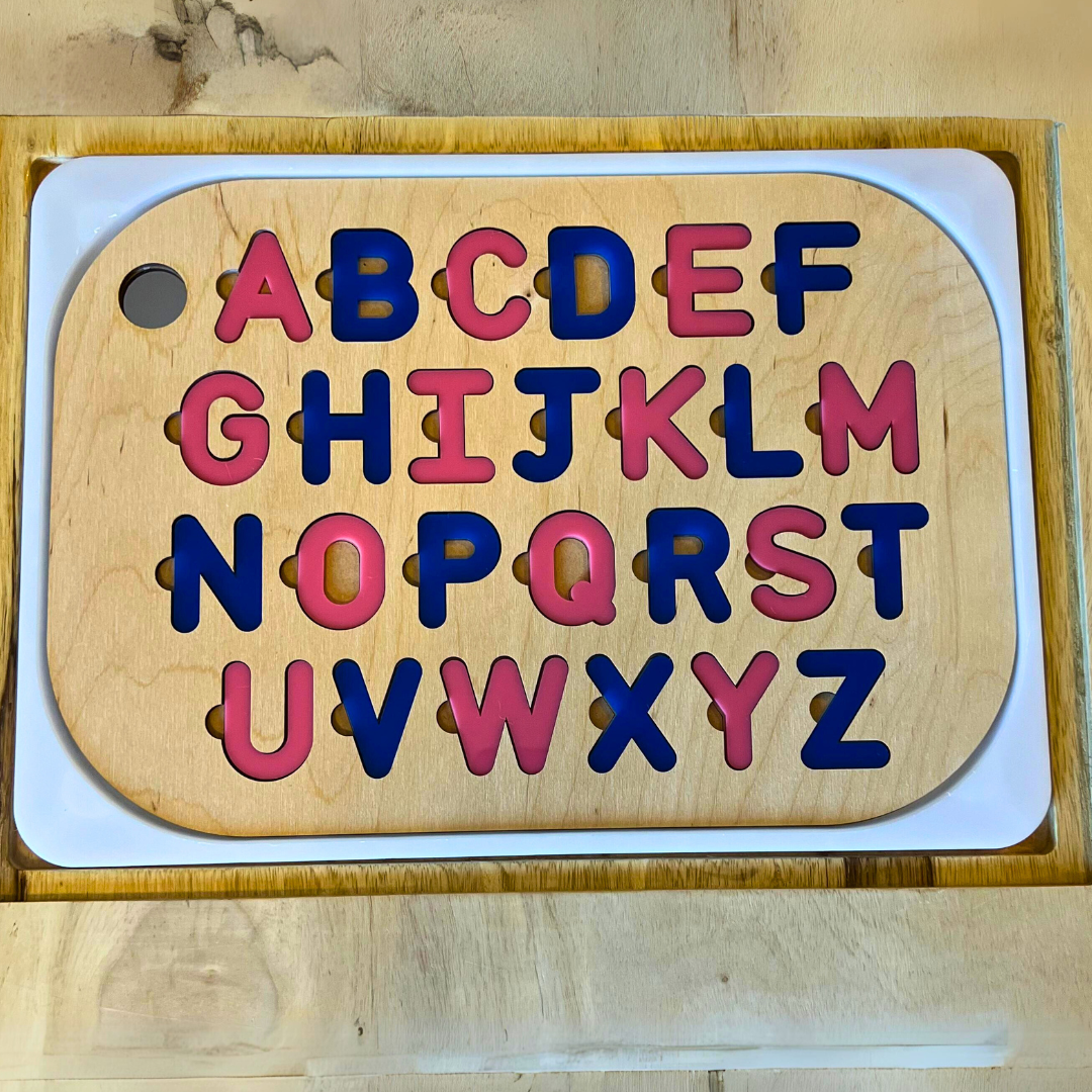 Alphabet Puzzle Lid Insert