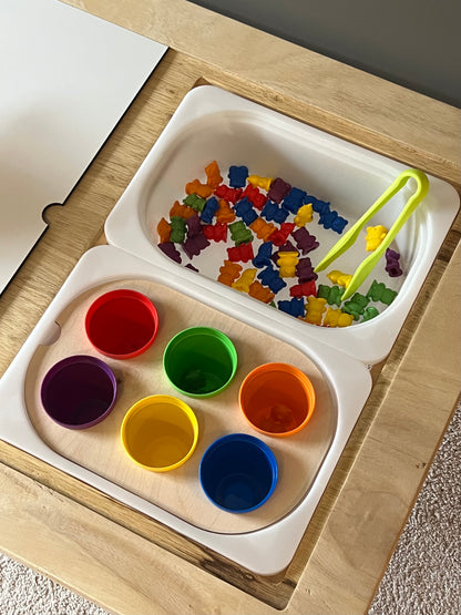 Sorting and Counting Bear + Cups Lid Set