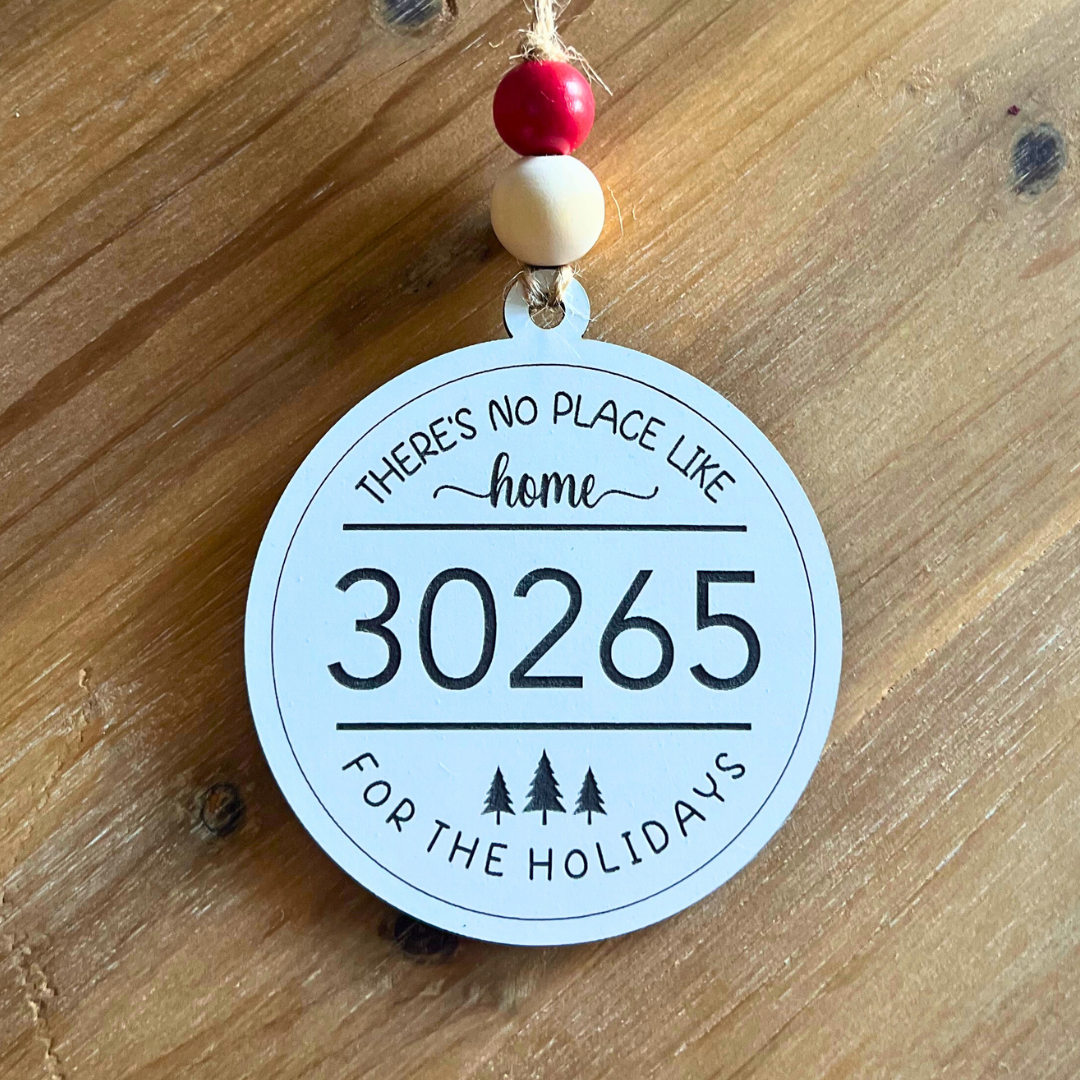 Hometown Zipcode Ornament